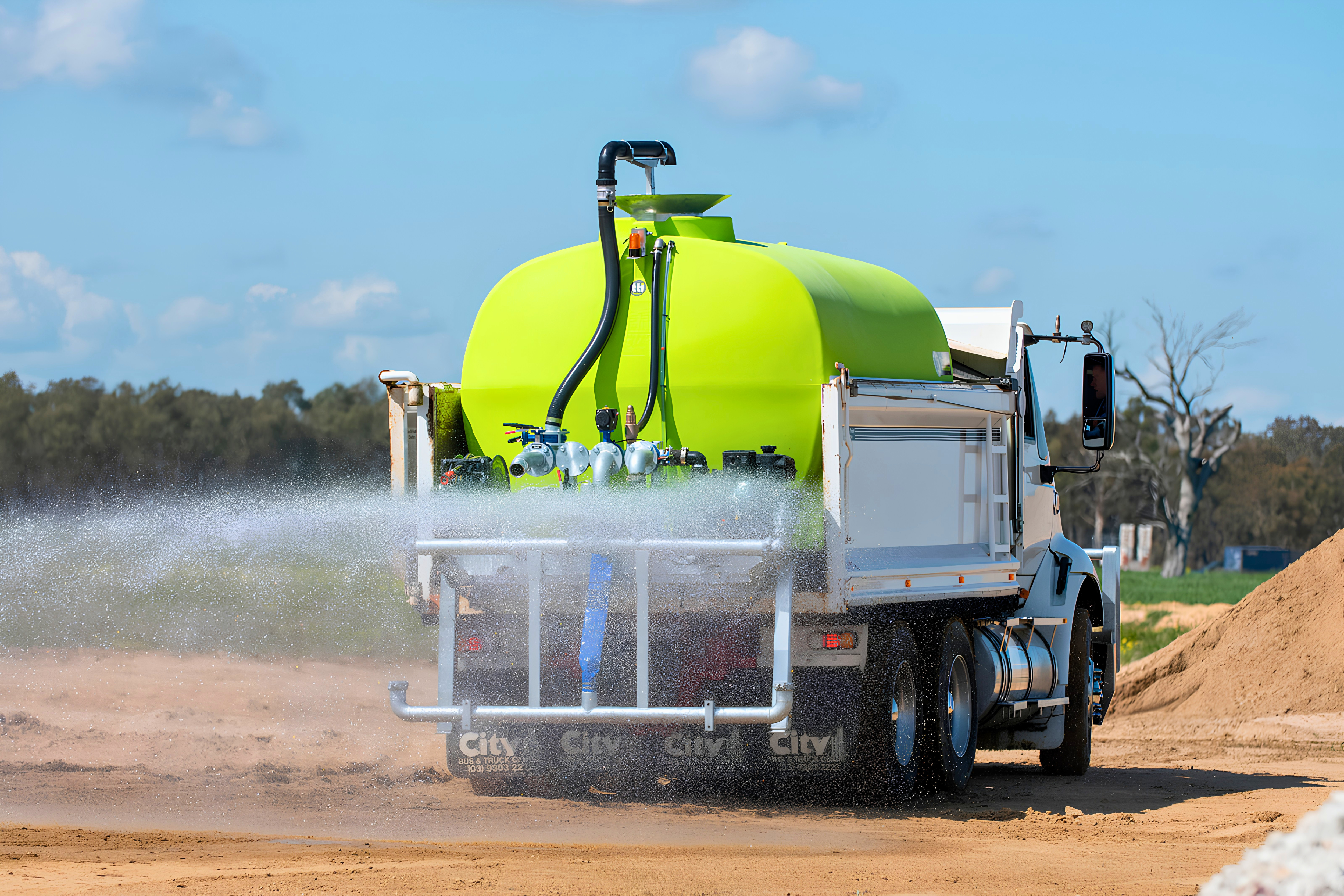 Water Tanker with Sprinklers