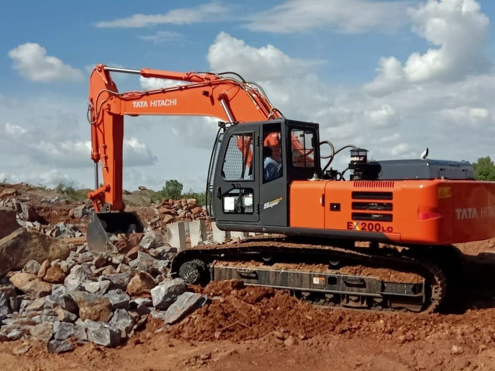 Heavy construction machinery